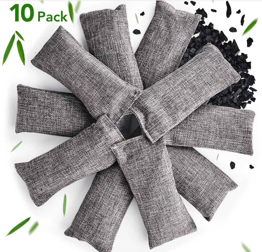10 Pack Bamboo x Charcoal Air Purifier