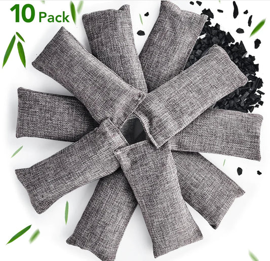 10 Pack Bamboo x Charcoal Air Purifier